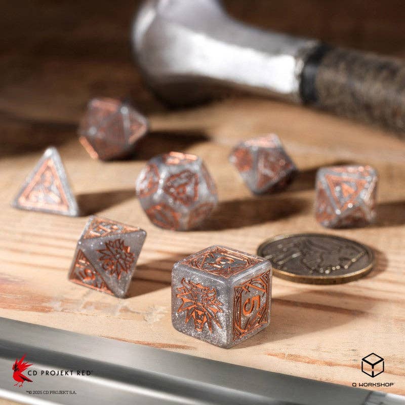 Cardshouse - Wholesale Dice - The Witcher Dice Set. Geralt Q-WORKSHOP2