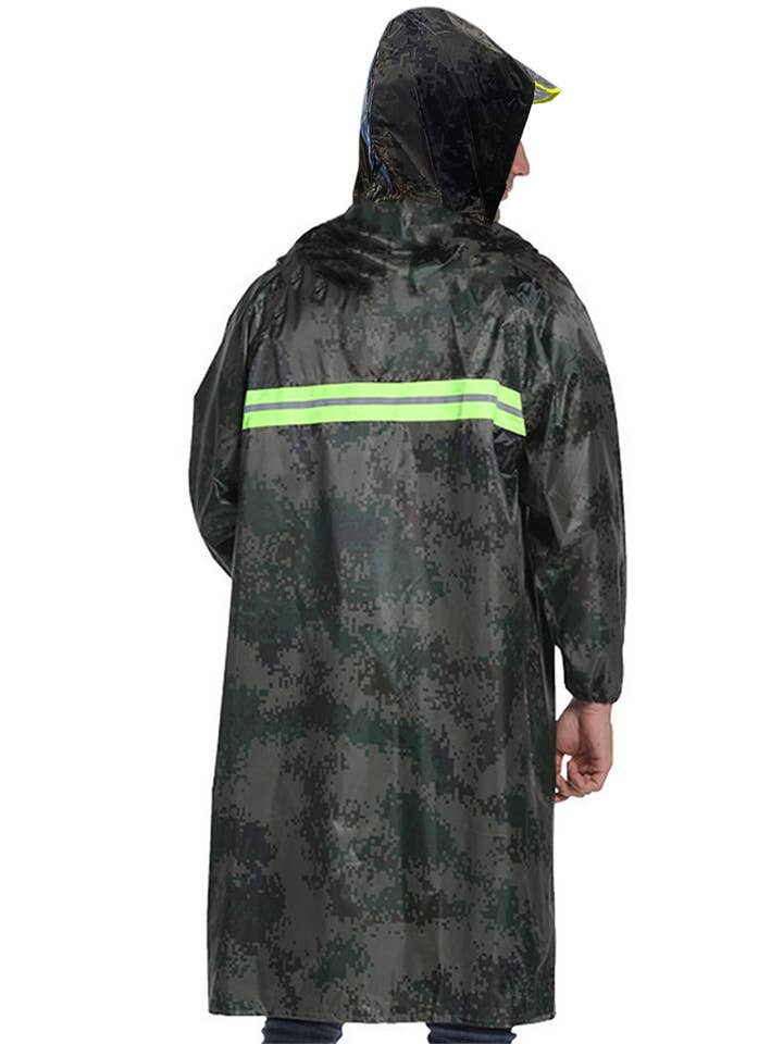 Cap Zone - Wholesale Raincoat - Unisex - Hooded Waterproof High-Quality PVC Raincoat6