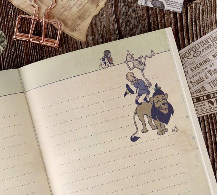 K-Wonderland – Großhandel Tagebuch – Der Zauberer von OZ Dorothy Classic Diary Journal Planner Vol.311