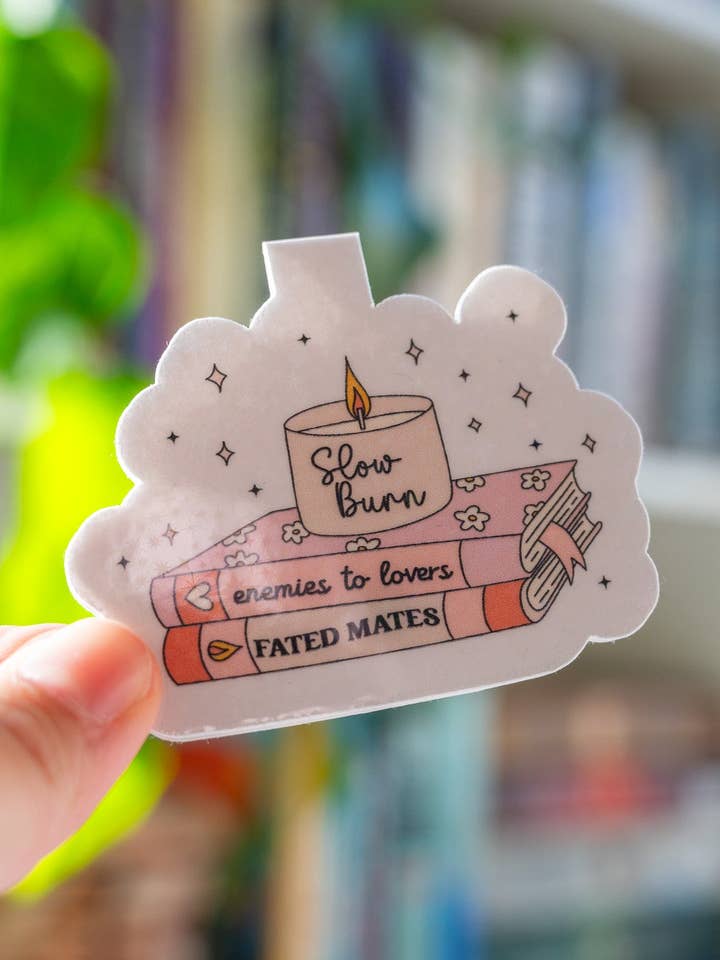 Romance Tropes Magnetic Bookmark for wholesale by Created By Kelci