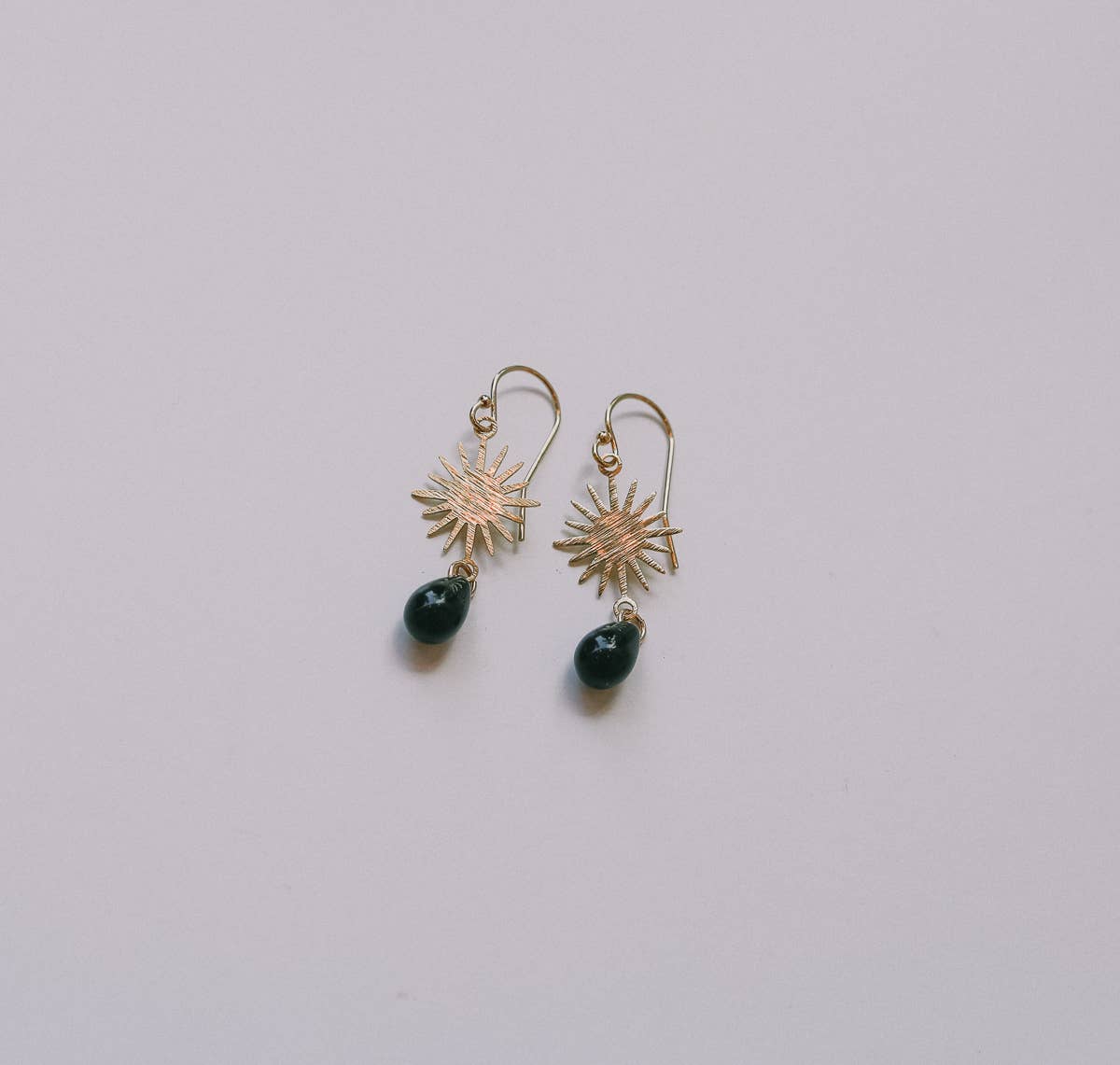 Tirza Design - Wholesale Dangle Earrings - Black Star Rain1