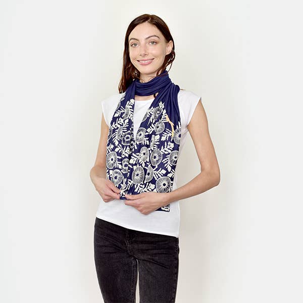 Valmue Tørklæde for engroshandel hos Umsteigen