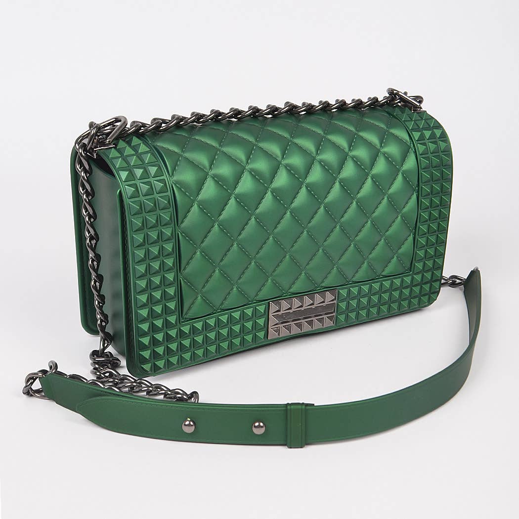 3AM BY H&D ACCESSORIES - Wholesale Crossbody Bag - Women's - Quilted Embossed Jelly Bag6