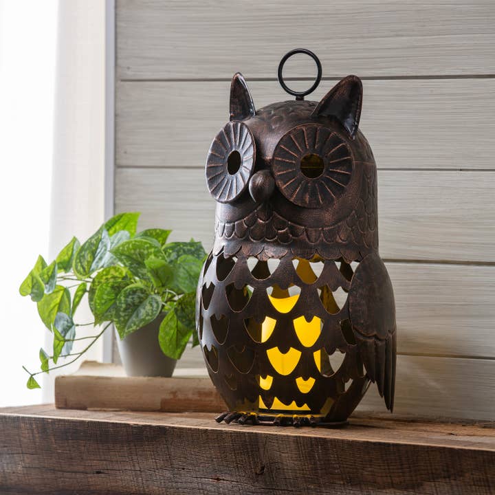 Evergreen Enterprises - Wholesale Outdoor Ornament/Decor - 18"H LED Owl4