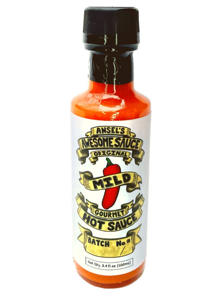 Doux *Original* - Sauce piquante artisanale en petits lots pour la vente par Ansel's Awesome Sauce - Hand Crafted Small Batch Hot Sauce