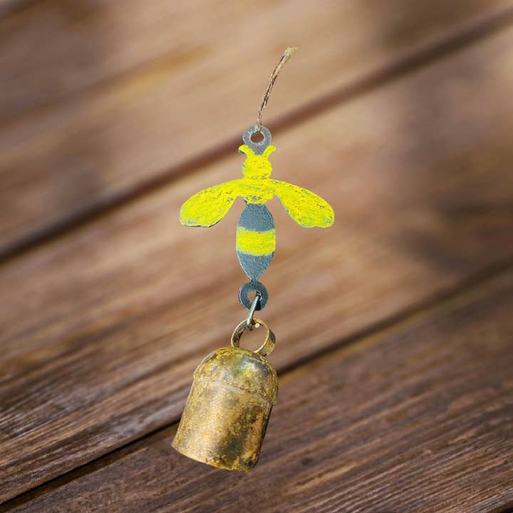 Whimsies - Venta al por mayor Adornos - Adornos de campanillas de viento de abeja linda regalos de abejorro regalos baratos0