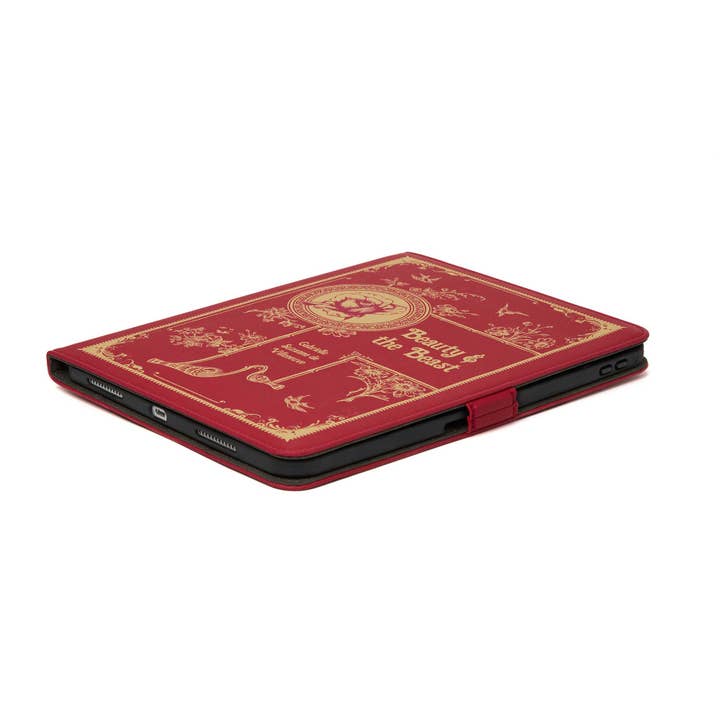 Skal till iPad i bokstil med Skönheten och odjuret-design för wholesale av Well Read Company