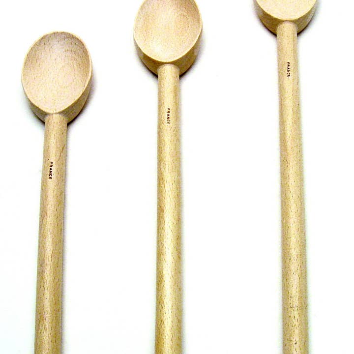 Kitchen Supply Wholesale - Wholesale Mixing Spoon - Wood Heavy Mixing Spoon, French Beech