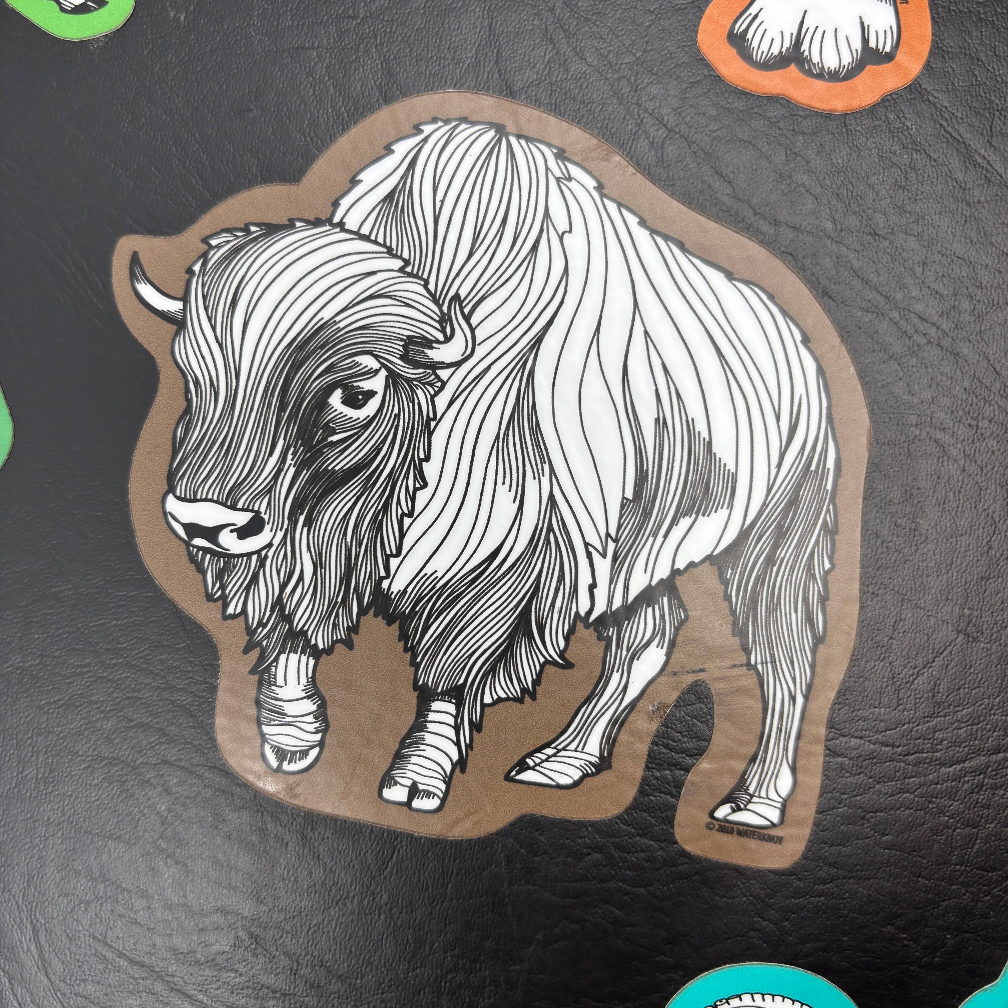 Waterknot – wholesale Klistermärke – Bison klistermärke1