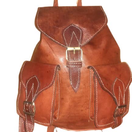 Fez grote rugzak met dubbele zak voor wholesale door Hecho a mano