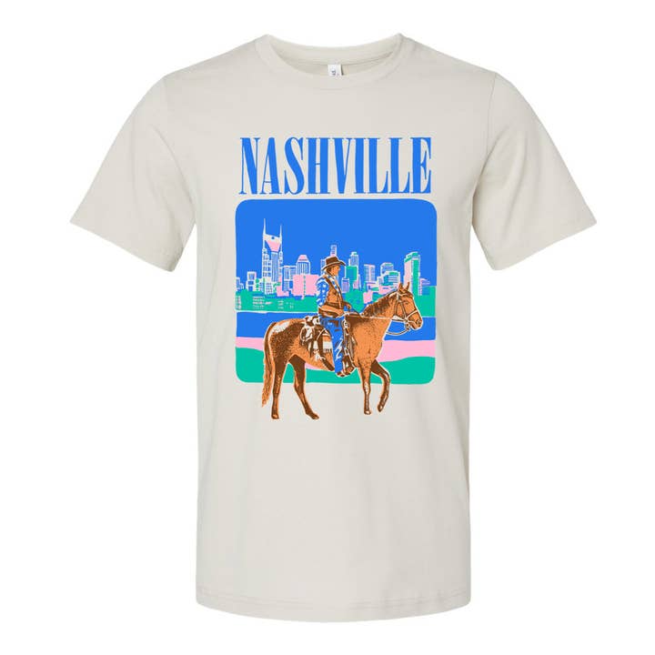Horse City Tee for wholesale by Friendly Arctic