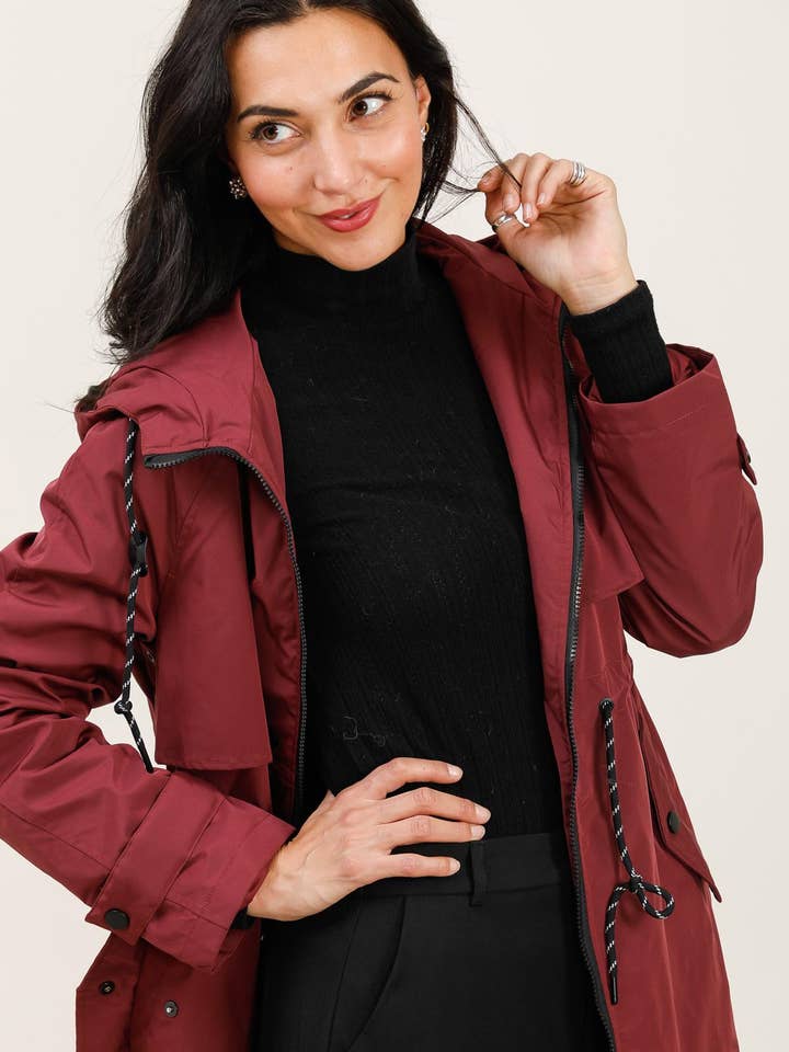 Attrait Paris - Wholesale Parka - Women's - Long waterproof parka0