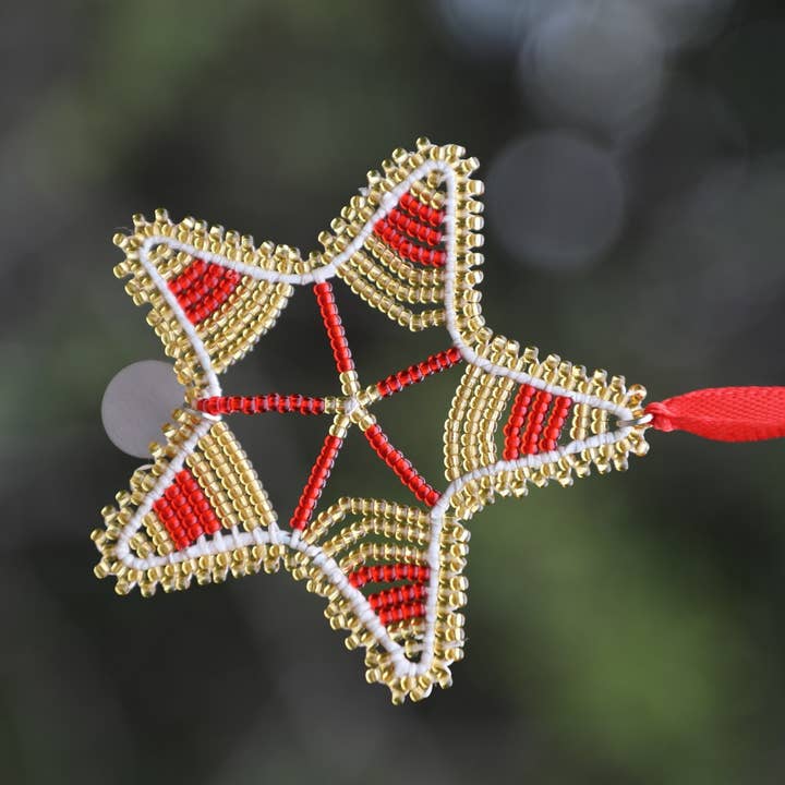 BeadWORKS – Ornamento por atacado – Ornamentos de férias - estrela5