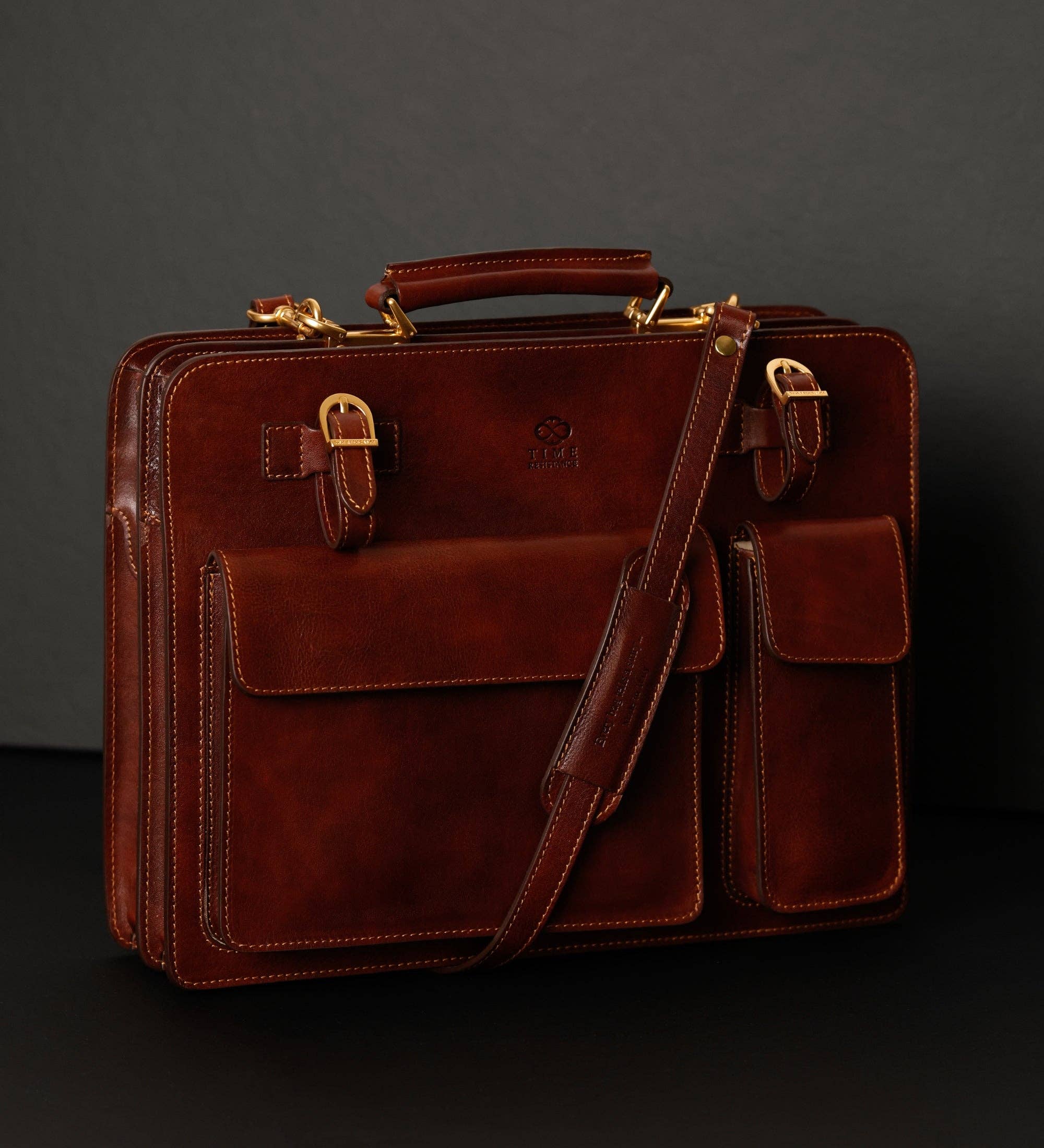 Time Resistance - Wholesale Satchel - Men's - Leather Large Satchel Bag Briefcase - The Prophet4