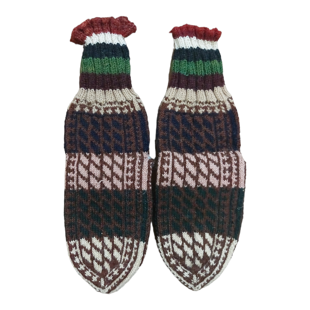 SONNATI - Wholesale Sock Slippers - Unisex - Unisex Wool House Sock Slipper - Brand Name: Zoe (SK 84)24