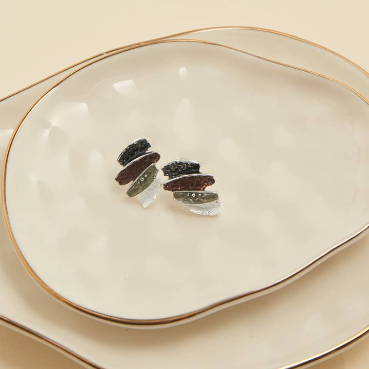 Pendientes de barra con esmalte Penelope para venta al por mayor de Howard's