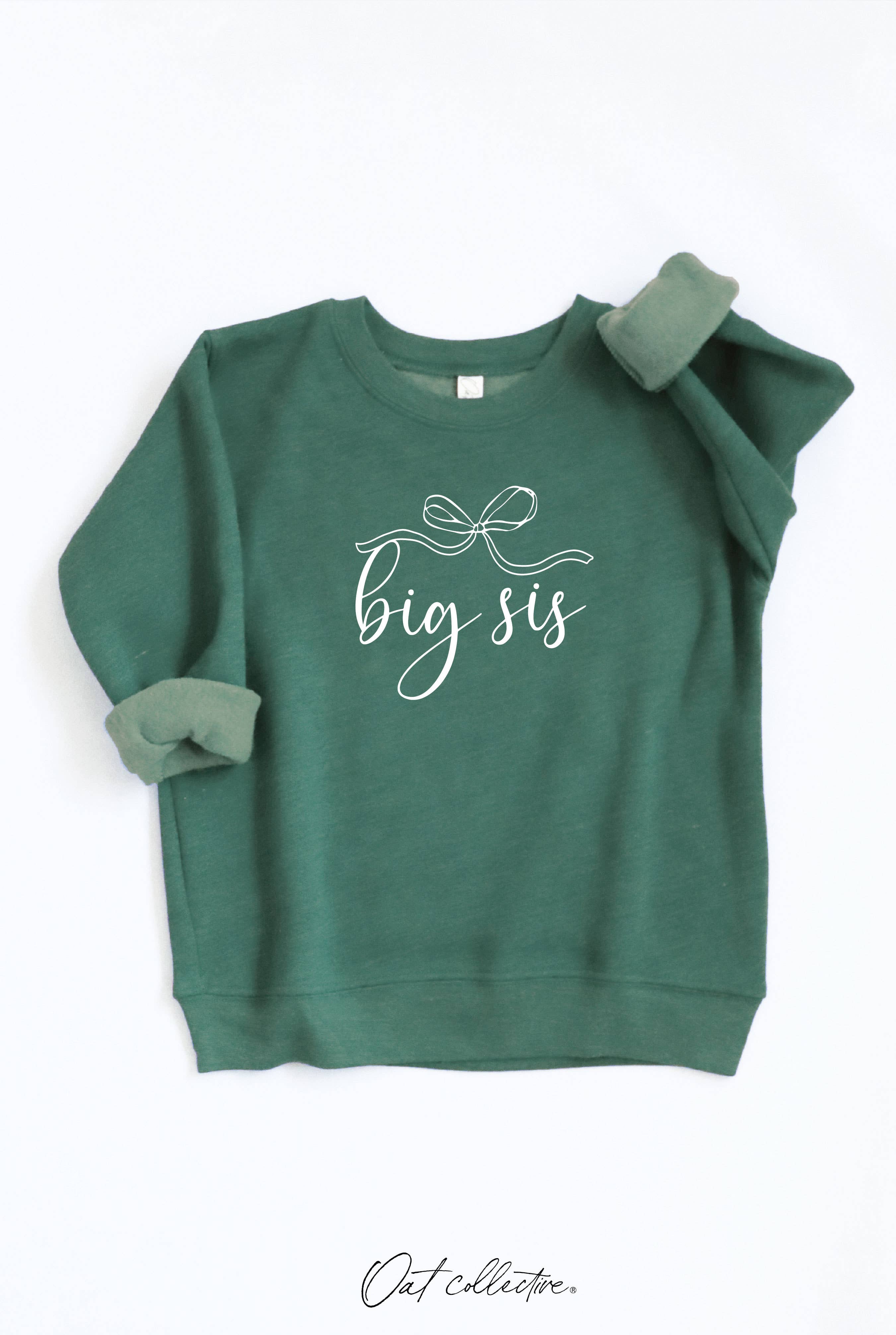 OAT COLLECTIVE – wholesale Sweatshirt - Barn – BIG SIS Toddler Grafisk Sweatshirt9