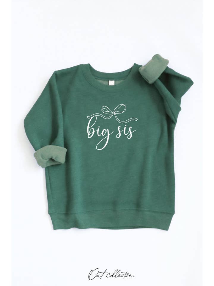 OAT COLLECTIVE – wholesale Sweatshirt - Barn – BIG SIS Toddler Grafisk Sweatshirt9