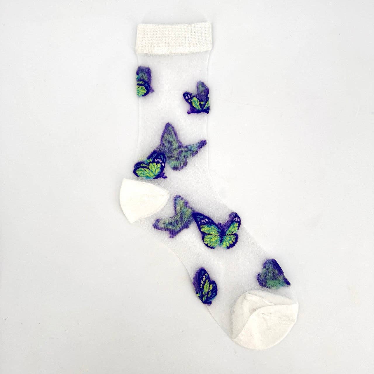 sockette – Meias - Mulher por atacado – Cynthia meia borboleta fantasia2