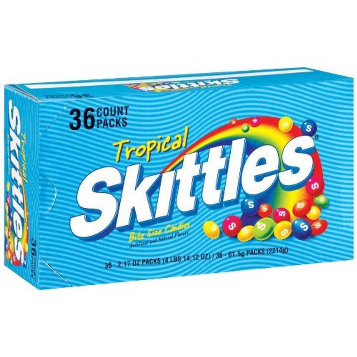 I Got Your Candy - Wholesale Hard Candy - Skittles Tropical  2.17oz  - 36ct0