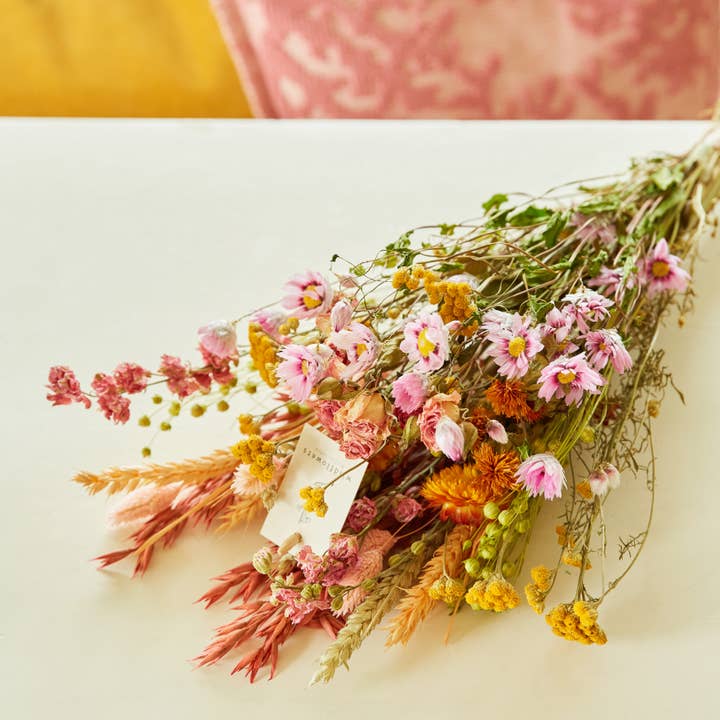 Wildflowers by Floriette - Wholesale Dried/Pressed Flowers - Dried Flowers - Field Bouquet Sunny Delight