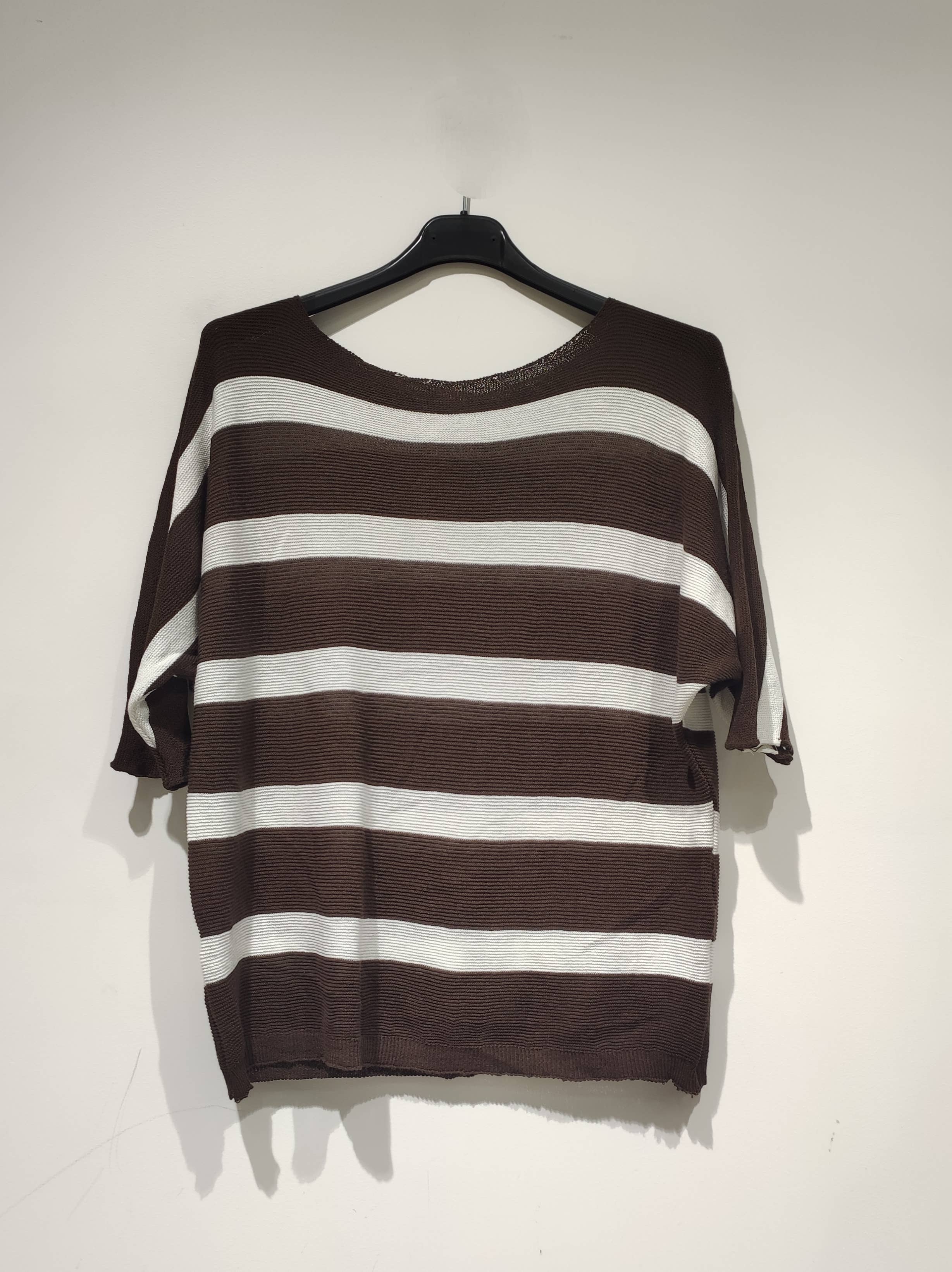 Pomelo paris - Vente Haut en maille – femme - ZILA Top à rayures12