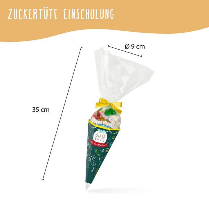 Der Zuckerbäcker - Wholesale Gummy - Sugar bag for school enrollment Colourful candy mix for children4