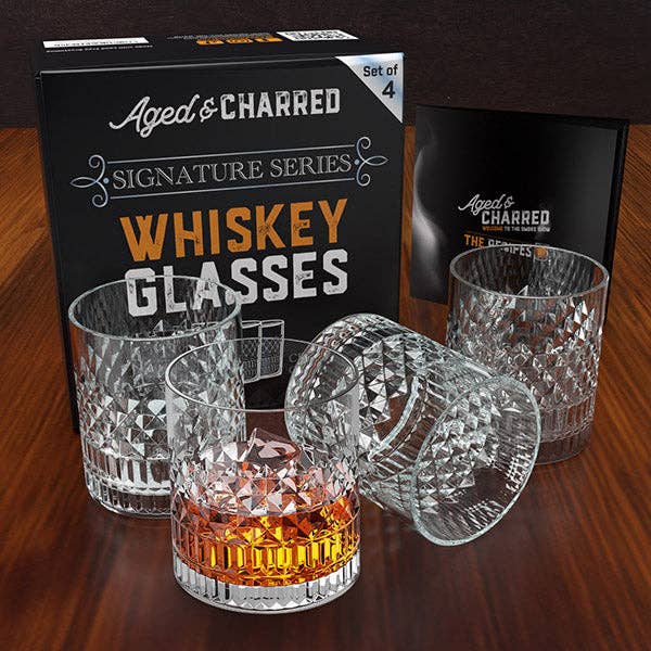 Aged & Charred - Wholesale Cocktail/Liquor Glass - Signature Series Glasses2