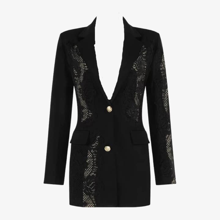 Anastasia Lace Blazer for wholesale by MUSYLUS