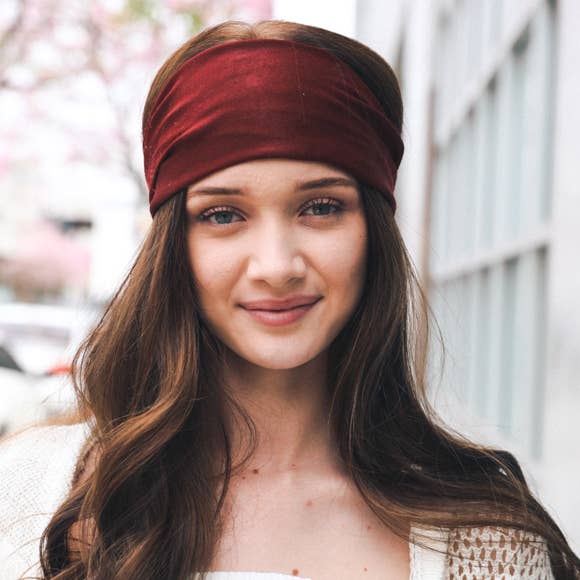 Leto Accessories - Wholesale Fashion Headband - Women's - Comfort Meets Fashion: Wide Elastic Headband in Many Colors12