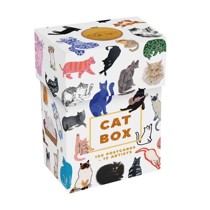 Chronicle Books - Wholesale Postcard Set - Cat Box