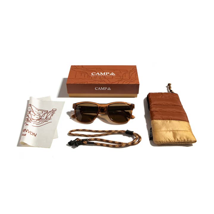 CAMP Eyewear - Wholesale Sunglasses - Unisex - CAMP Trail Sunglasses - Grand Canyon Engraved Edition