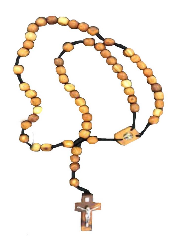 Terço em madeira de oliveira Itália por atacado de Dolfi