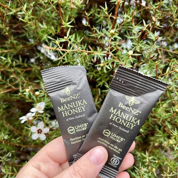 BeeNZ - Wholesale Health/Detox Tea - Manuka Honey UMF5+ Sachets-12 pack
