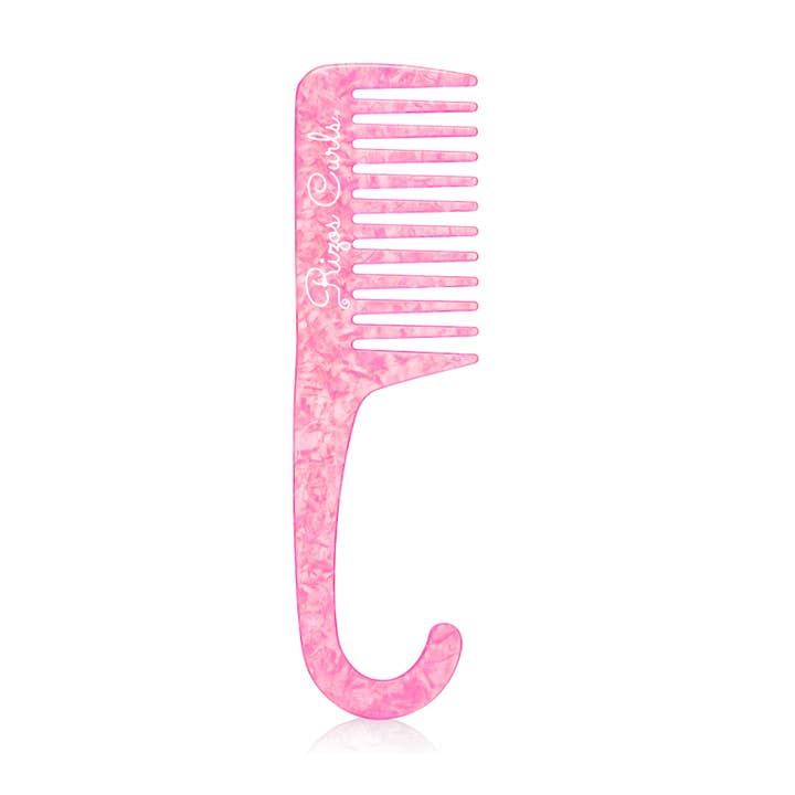 Rizos Curls - Vente Peigne/brosse à cheveux - Peigne de douche suspendu rose