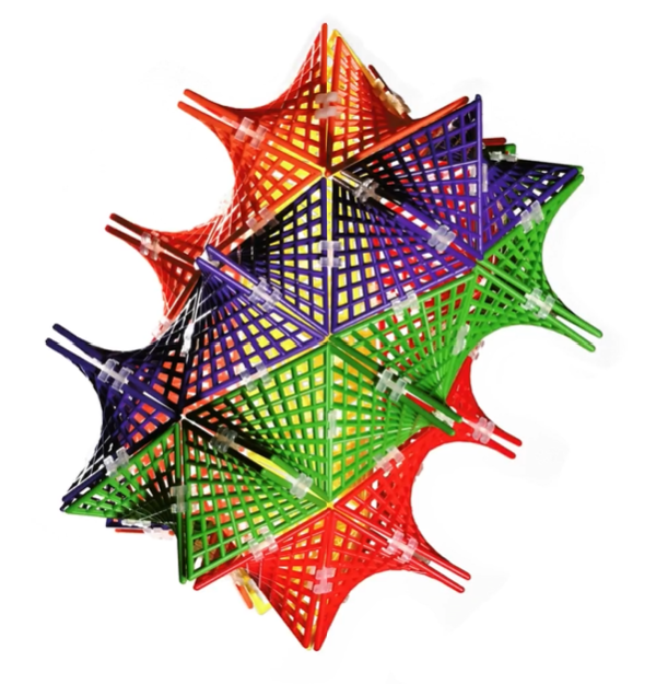 Fun In Motion Toys - Wholesale Building Set - Kids - HyperTiles - Hyperbolic Construction Toy - STEM Educational6