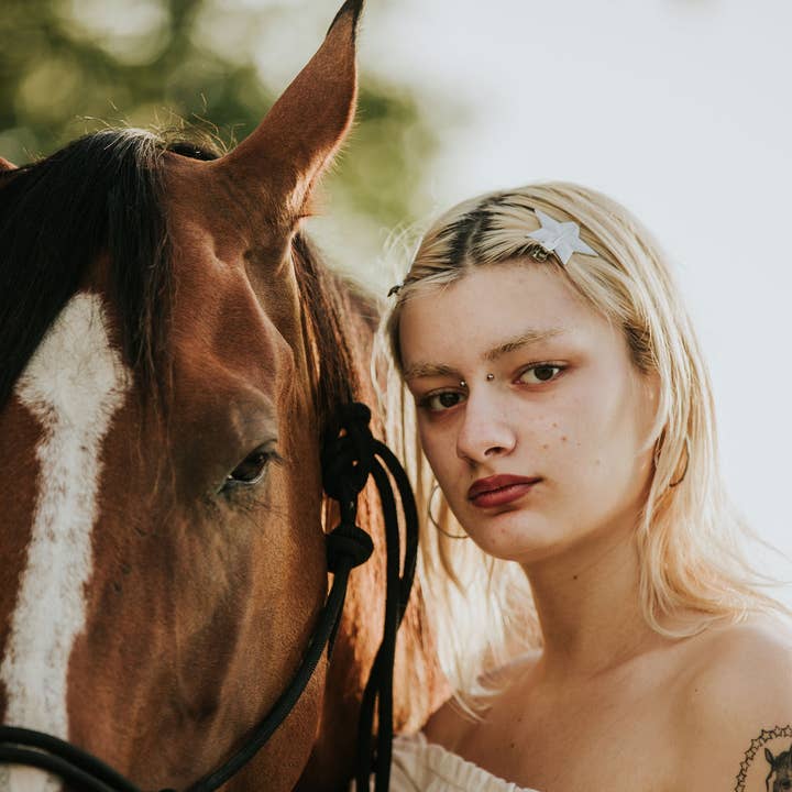 Hey Ricochet - Wholesale Hair Clip - Women's - Magic Girl Metal Stars4