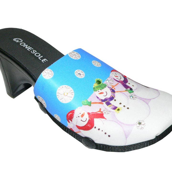 Træsko - Snowman Bling for engroshandel hos Onesole