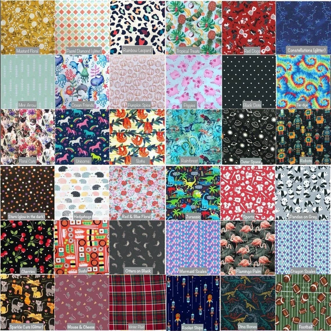 Harriet Handmade Co. - Wholesale Keychain - Women's - Cotton Scrunchie Wristlet Keychain – 190+ Assorted Prints8