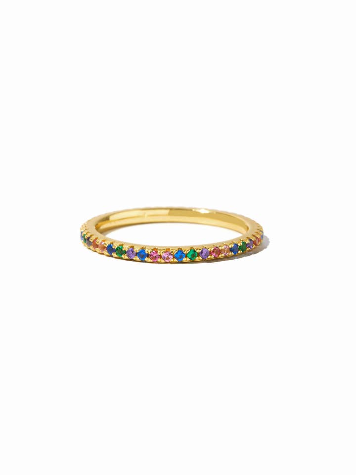 Rainbow evigheden Ring for engroshandel hos Sami Jewels