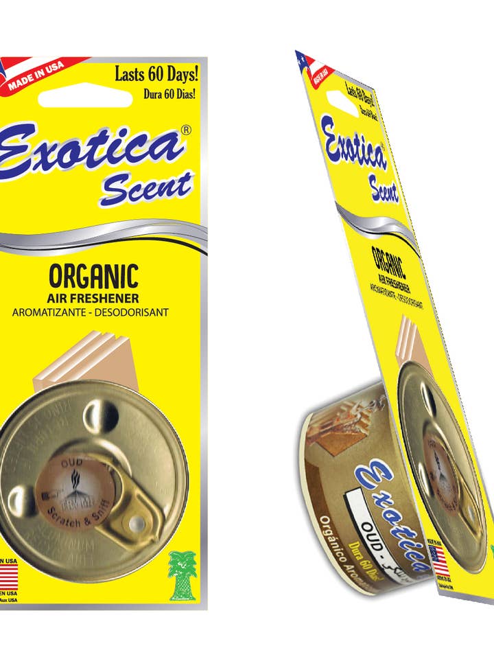 Exotica Scent Organic 3 Blocks 1 Pack for wholesale by Exotica Fresheners