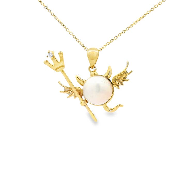 The Fallen Angel Pendant for wholesale by Elissar Couture