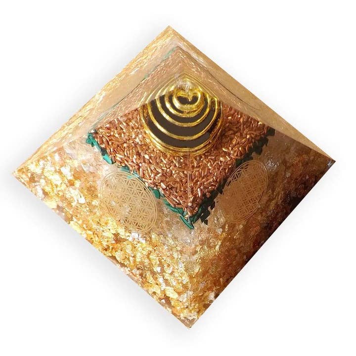 Pirámide de orgonita — Claridad y concentración para venta al por mayor de Orgonic-Art