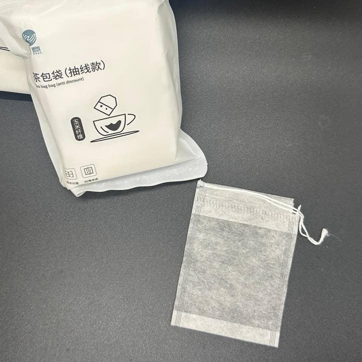 Aroma Tea House - Wholesale Tea Bags - Eco-Friendly Corn Fiber Drawstring Tea Bags – 2.5”x3” -100pc0