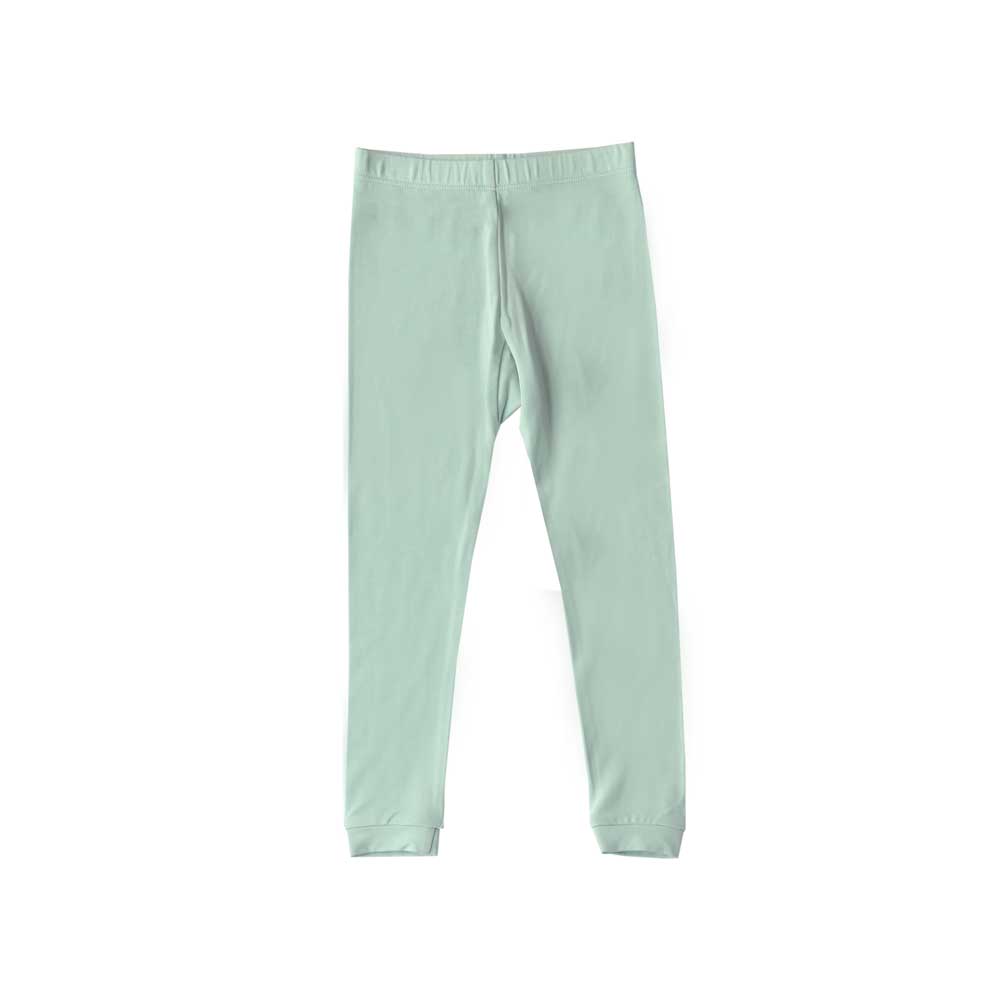 tiny knot co. - Wholesale Sleepwear Set - Kids - Soft TENCEL Modal Toddler, Kids 2-Piece Pajamas, Sage Green6