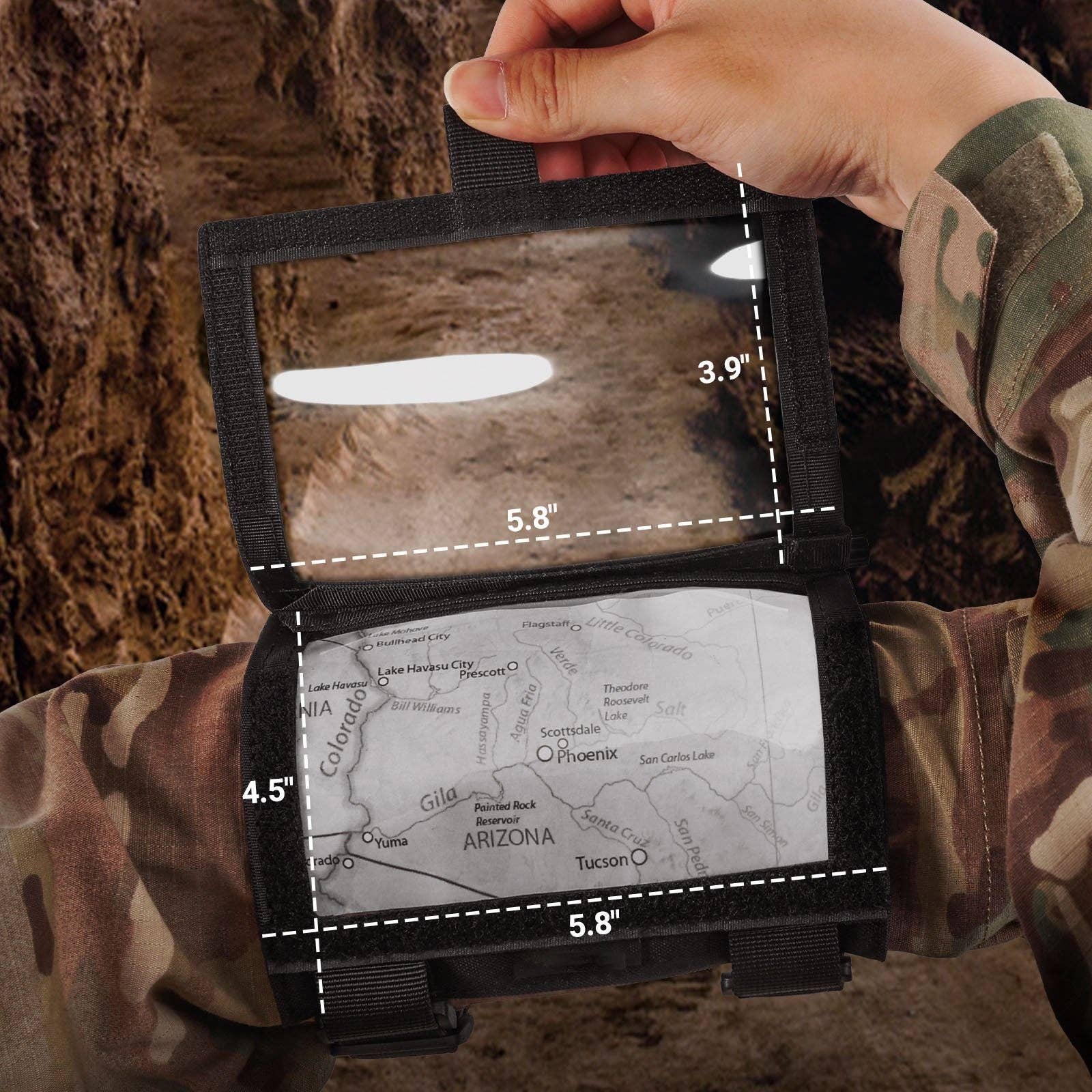 Antarctica Outdoors – Großhandel Bauchtasch – Unisex – Molle Taktische Kartentasche2