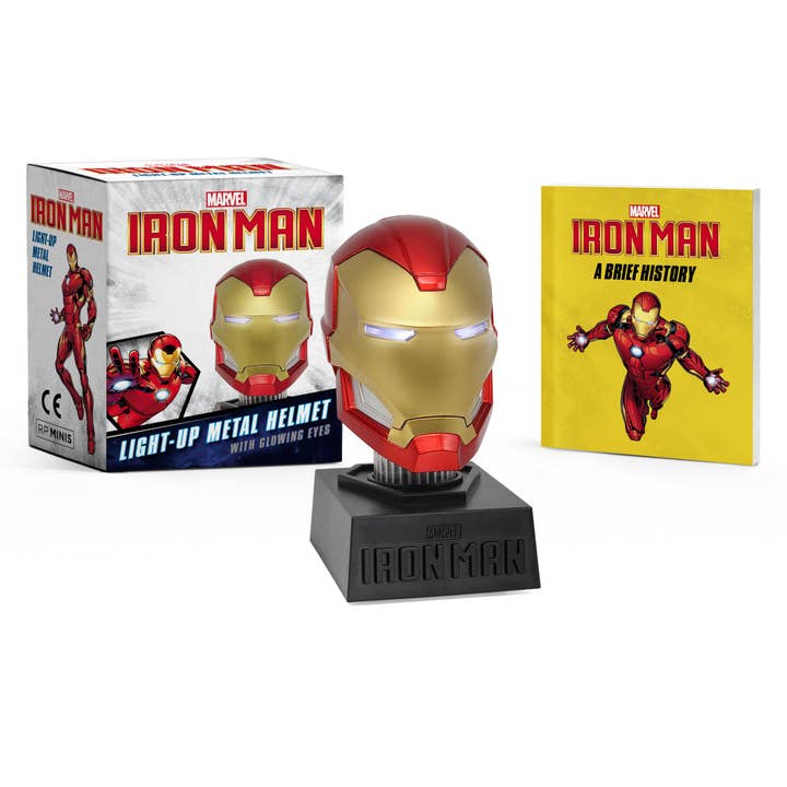 Marvel: Iron Man Light-up Helmet: With Glowing Eyes for wholesale by Hachette Book Group