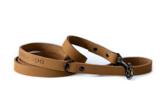 Euro-Dog Collars and Leads – Engroshandel Hundesnor - Hund – Læder Hundesnor Blød Sport Stil Ekstra D-Ring Metal Karabinhage0