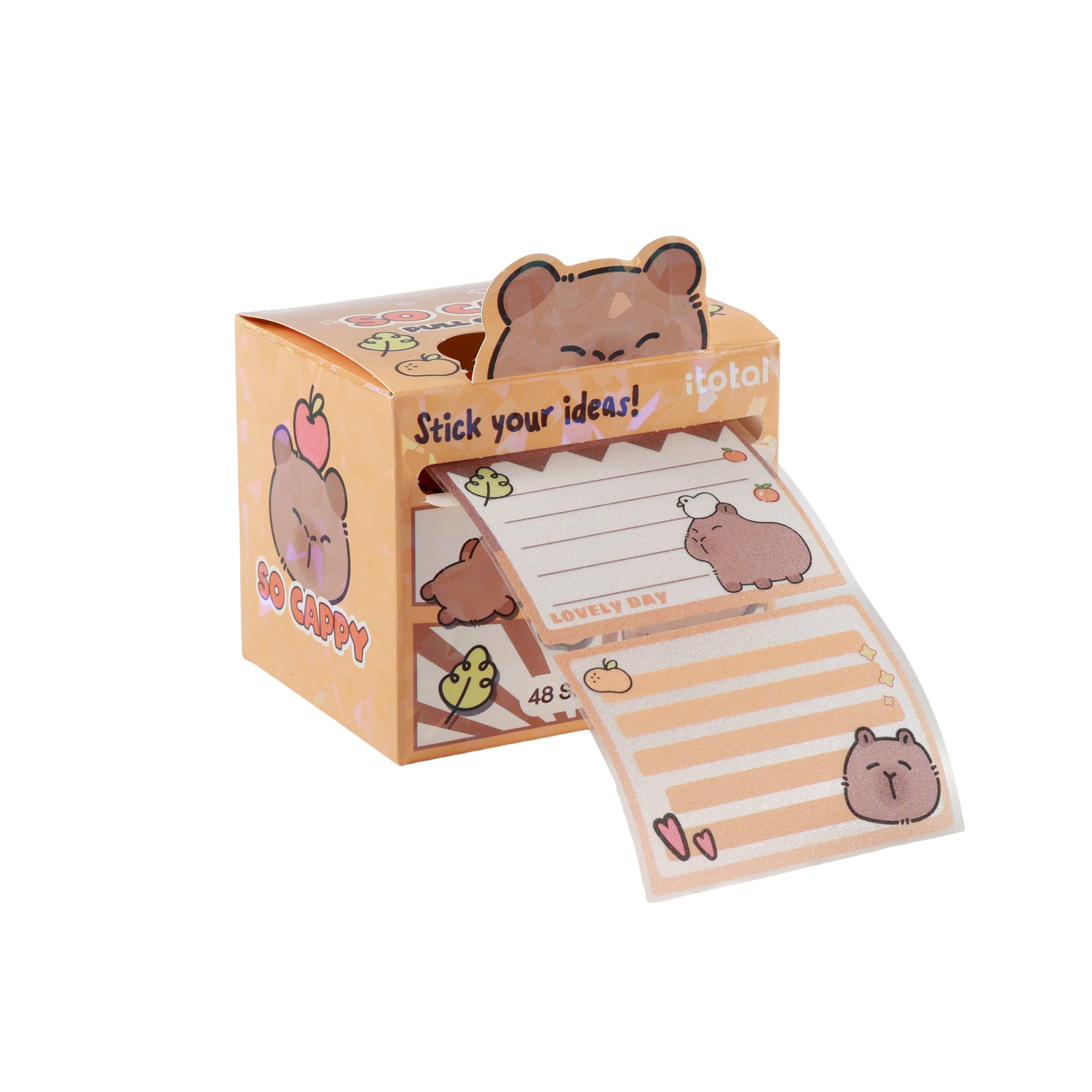 I-Total, I-Drink - Wholesale Sticky Notes - Assorted Sticky Label Rolls - Display 12 Pcs4