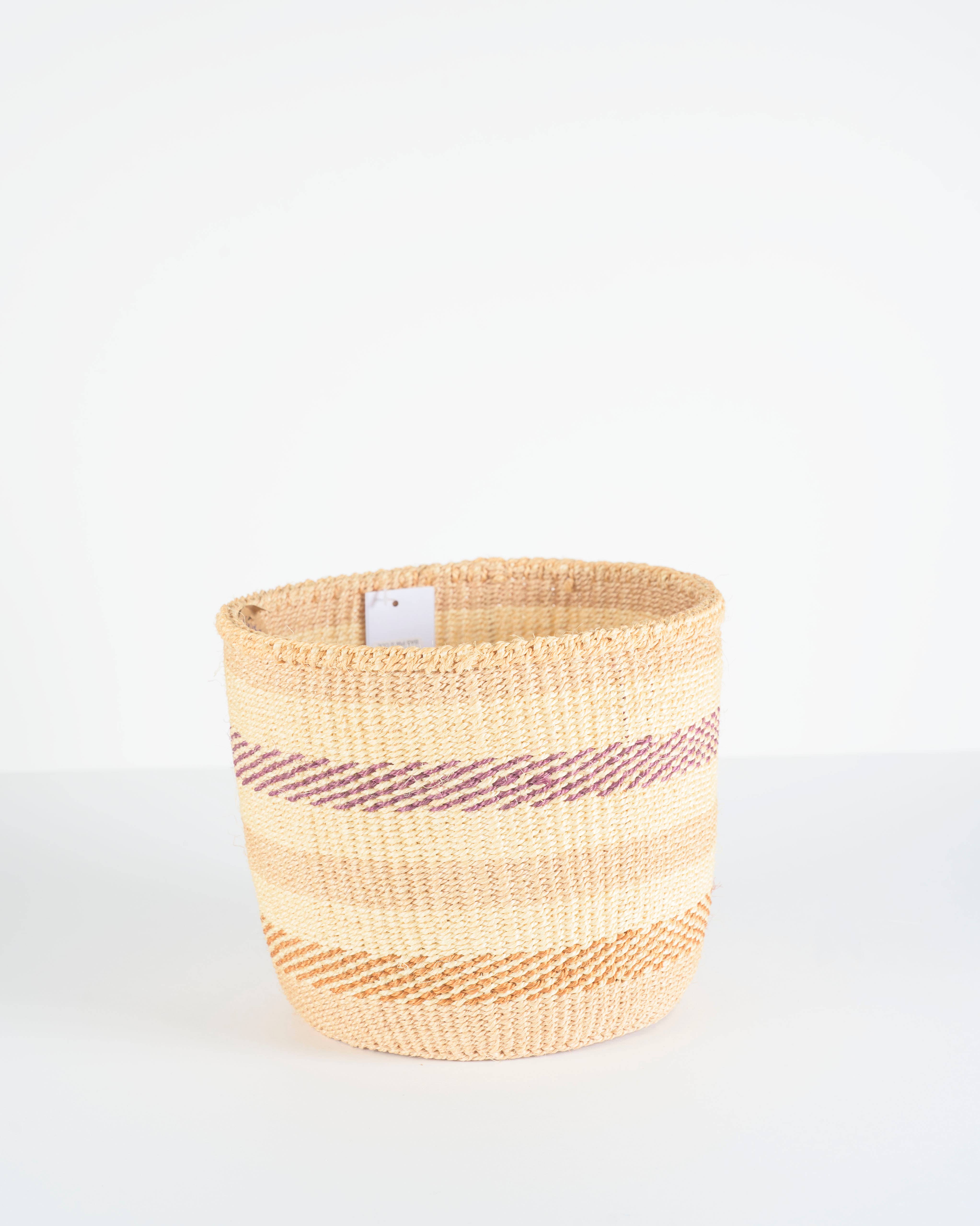 Crafts by Solid - Wholesale Basket - Handwoven Sisal Baskets - Natural Hues - XXS - XXL27